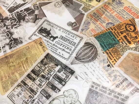 60pcs/pack Vintage Style Junk Journal Stickers