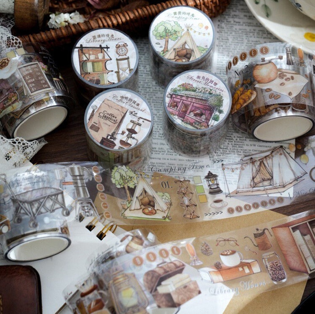 Die Cut Washi Tape, Junk Journal Kit, Bullet Journal, Reading, Street ...