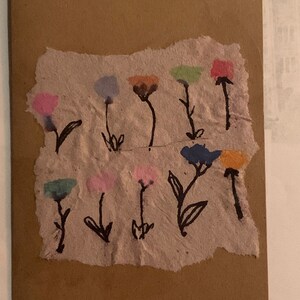 Milieuvriendelijke aquarelontwerpen van citrus- en bloemenfeestkaarten - handgeschept papier briefpapier