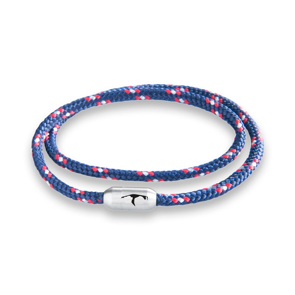 Paris Montana Bracciale originale Boho in corda di vela, doppio
