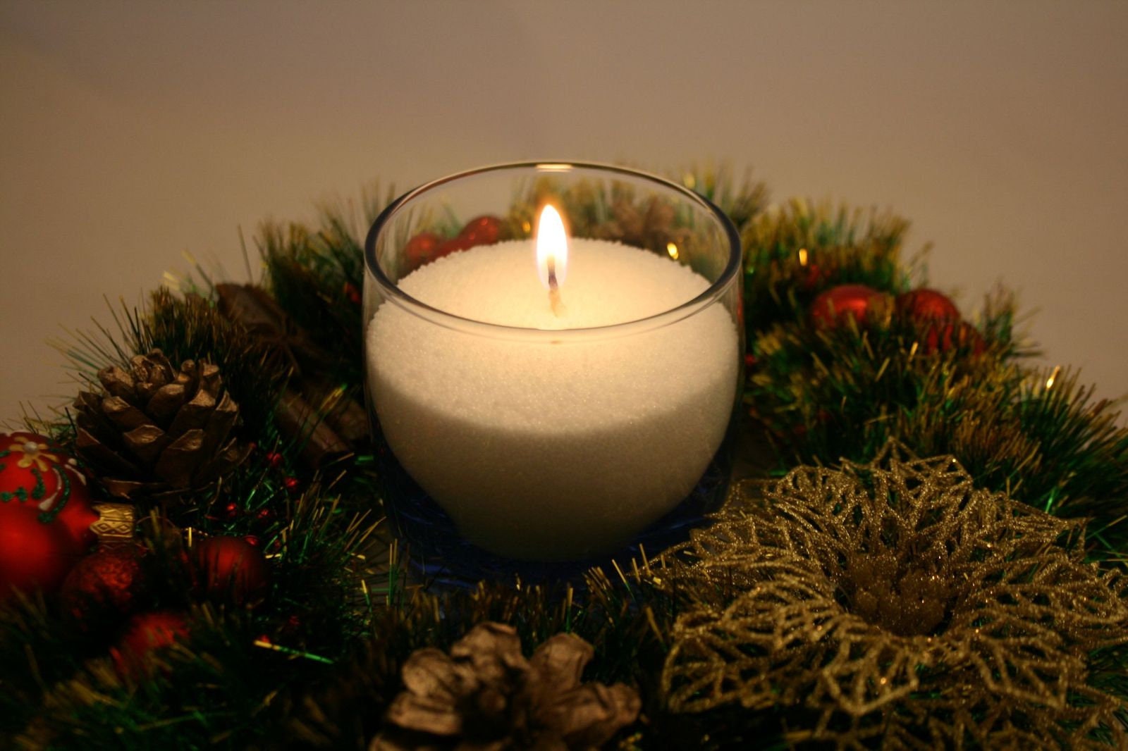 Palm wax granulated candle Unique candle Custom candle Etsy