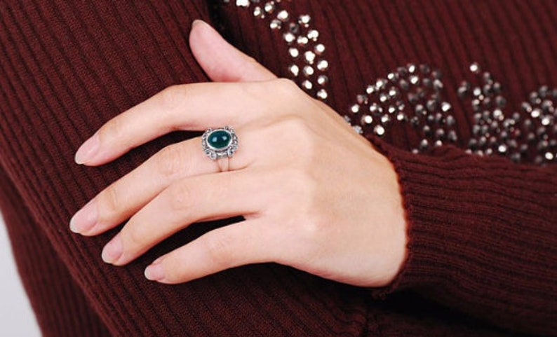 Natural Agate Ring,lady Ring,925 sterling Silver ring,Agate wedding ring,anniversary ring,Agate Jewelry,Beautiful Ring