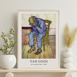 Van Gogh Eternety's Gate Art, Vincent Van Gogh, Vintage Painting, Van Gogh Art Prints,  Van Gogh Fine Art, Vintage Print, Digital Download