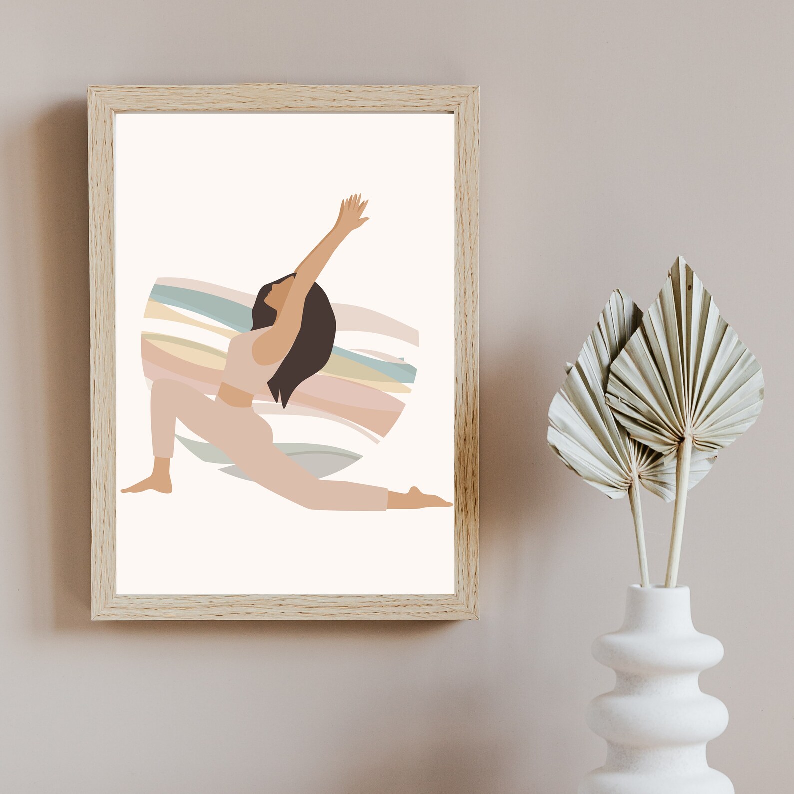 Yoga Wall Decor, Yoga Poster, Set of 3 Printable Poster, Yoga Pose ...