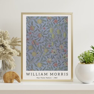 William Morris, William Morris Art Print,William Morris Digital Print, Morris Wall Art, Morris Poster, Exhibition Poster, DIGITAL DOWNLOAD