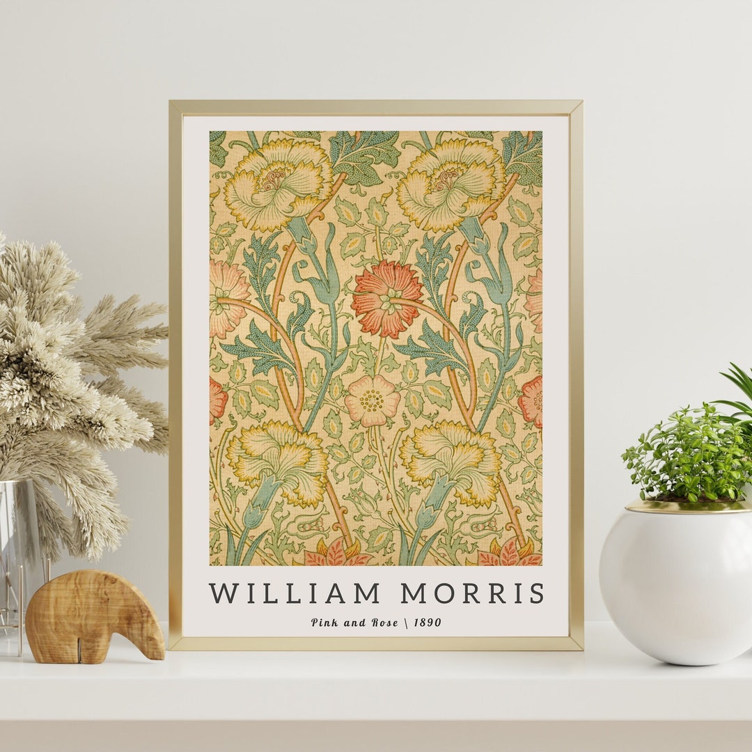 William Morris Art Print: Vintage Floral Poster (digital Download) - Etsy