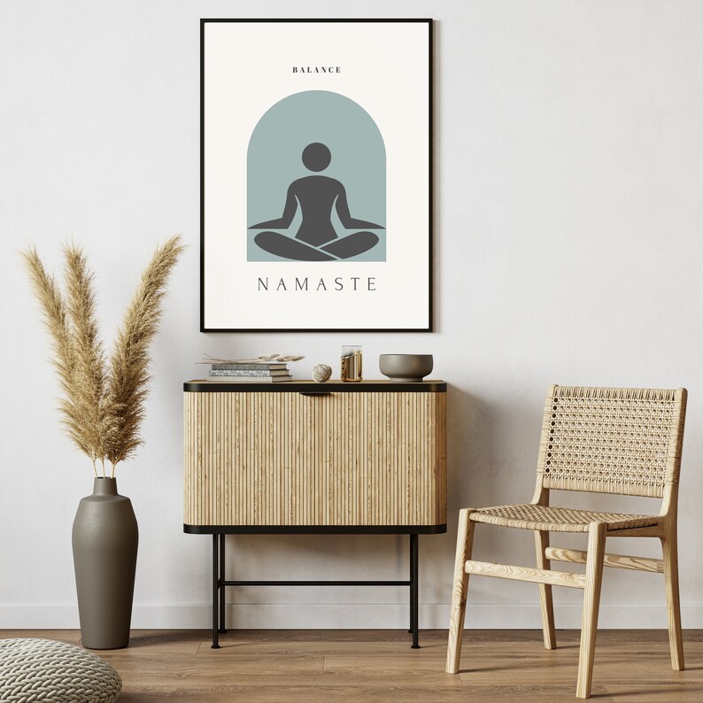 Yoga Pose Wall Art, Set of 3, Asana Line Art (digital Download) - Etsy