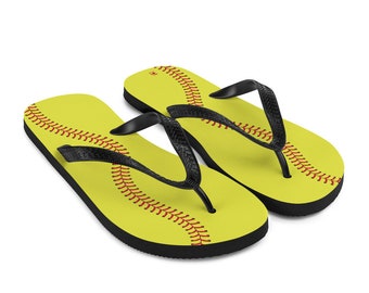 softball flip flops wholesale