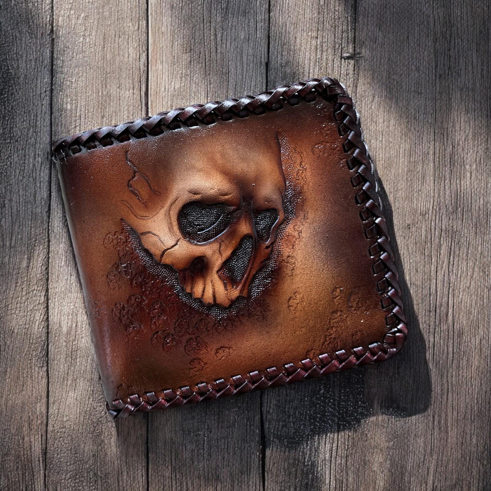 激レア BWL Vintage Skull Wallet Ring Custom 【公式通販】