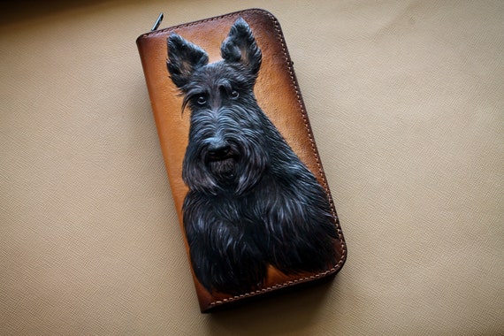 Scottish Terrier Phone Case Wallet - Blue Scottish Terrier Phone Case Wallet - Blue