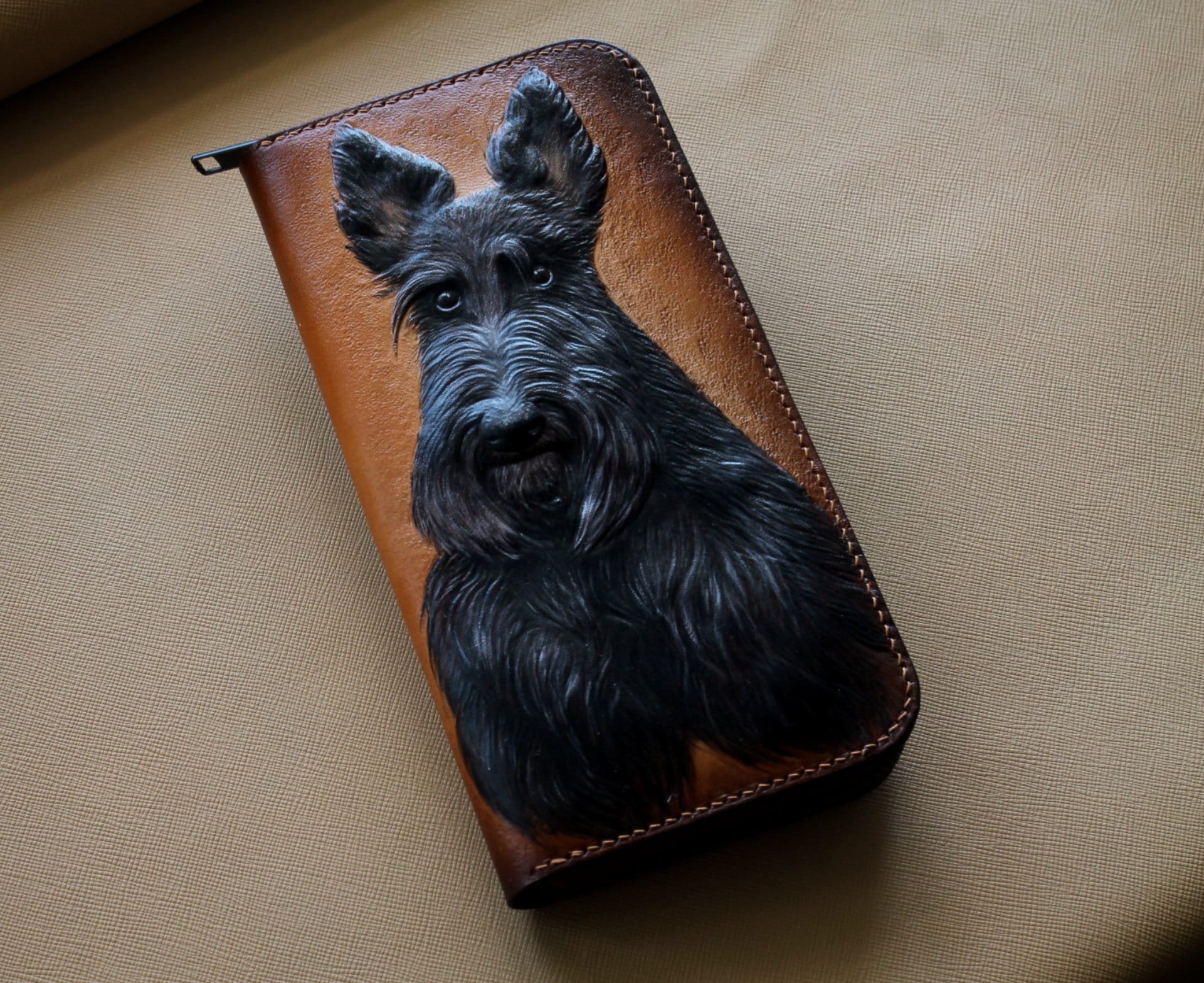 Scottish Terrier Phone Case Wallet Scottish Terrier Phone Case Wallet