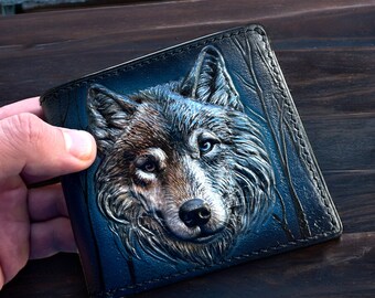 Wolf Wallet, Leather Wallet, Men's Wallet, Hand-tooled Leather Wallet, Carved Wallet, Wolf Gifts for Men, Wolf Design - Etsy Wolf Wallet, Leather Wallet, Men's Wallet, Hand-tooled Leather Wallet, Carved Wallet, Wolf Gifts for Men, Wolf Design - Etsy