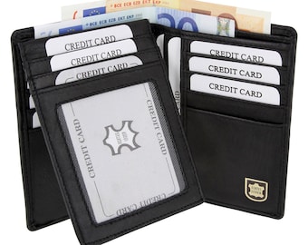 High-quality ID CARD CASE - GENUINE LEATHER