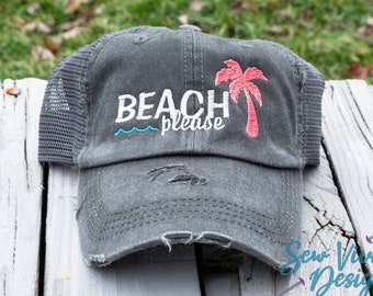 beach ball cap