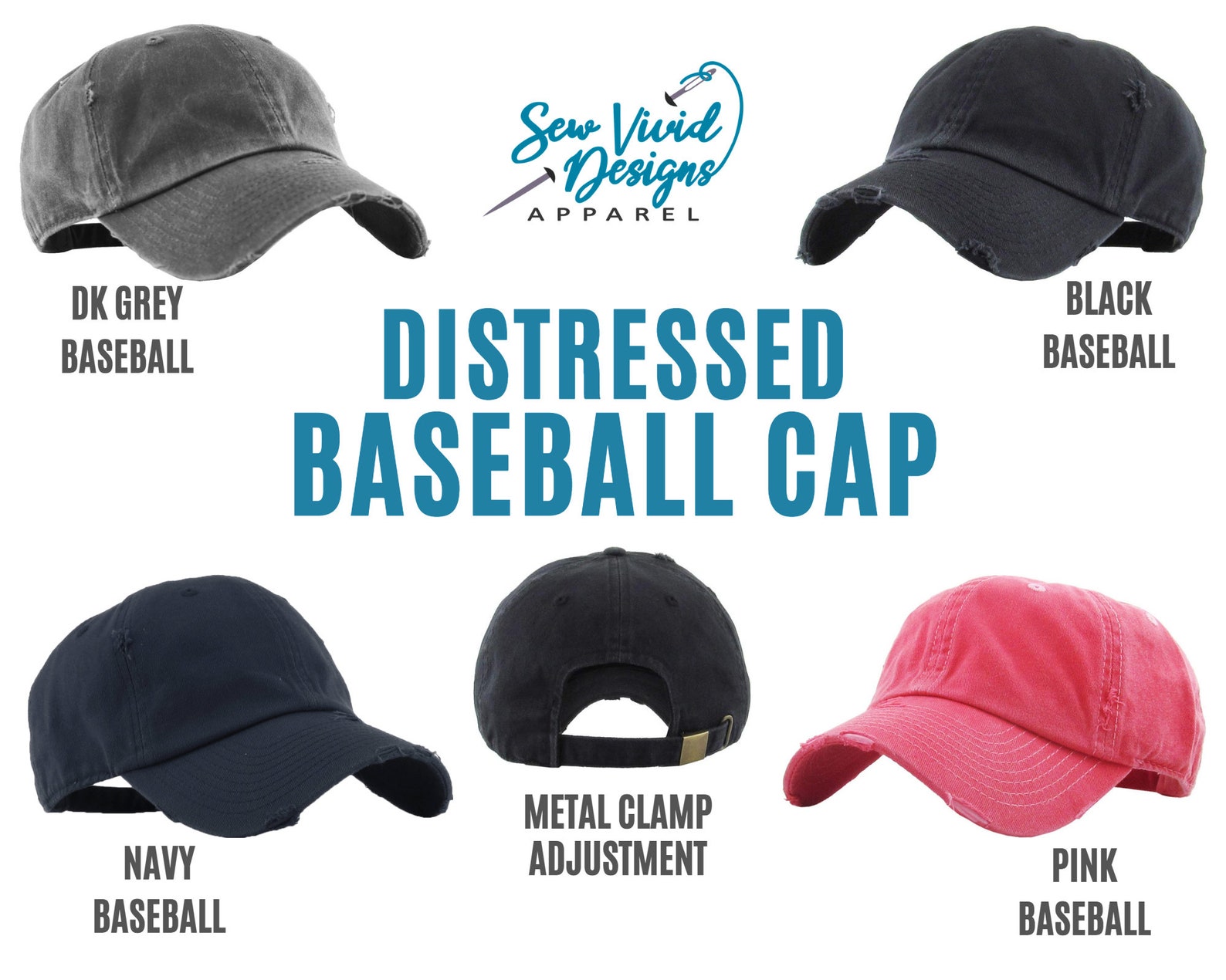 Lacrosse Hat W/ Name & Number | Distressed Baseball Ponytail
