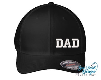 Dad Hat | Custom Embroidered Flexfit Hat | Father's Day Gift | Hat for Dad | New Dad Gifts | Personalized Hat | New Daddy