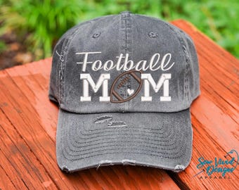 Chapeau de maman footballeur | Casquette de football pour femme | Casquette de football maman football | Couleurs personnalisées | Cadeau footballeur pour maman | Casquette Gameday | Vêtements pour le jour du match