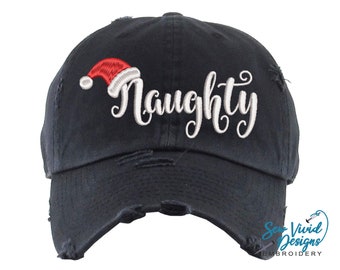 Kids Hat Naughty | Etsy