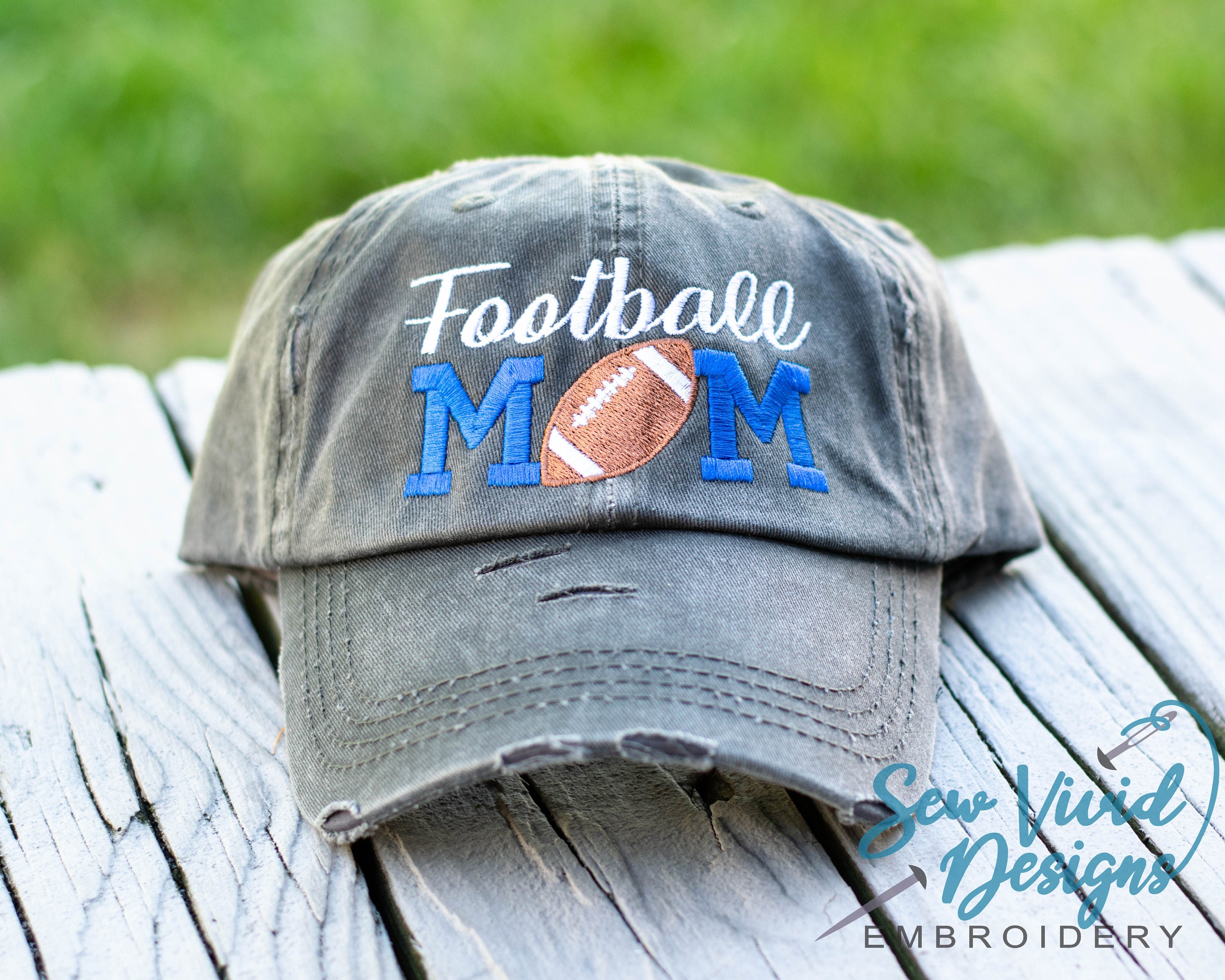Football Mom Hat Women s Football Hat Football Mom Baseball Cap Custom Colors Football Mom Gift Gameday Hat Game Day Clothing Etsy Canada