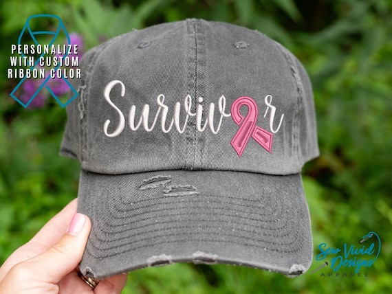 Cancer Survivor Hat | Breast Cancer Survivor | Ovarian  display picture 2