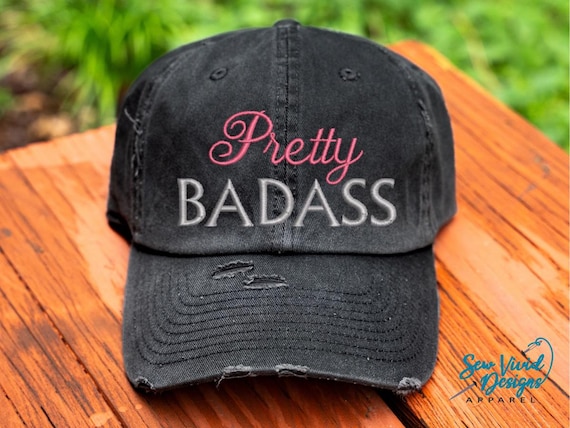 Distressed baseball cap womens sale