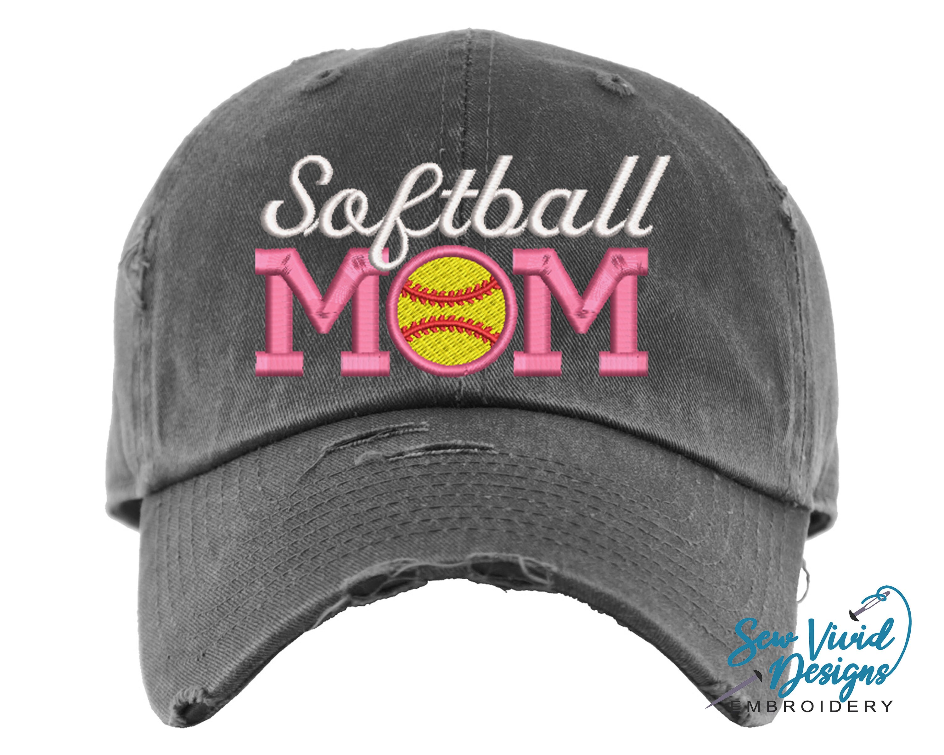 Baseball softball mom hat Clearance