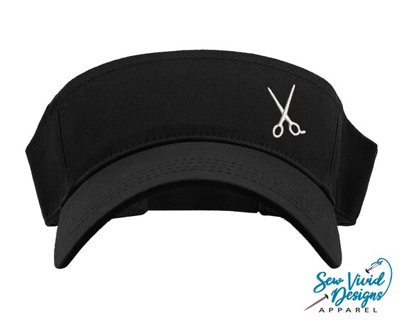 Buy Hairstylist Hat - Shears | Personalized Visor  display picture 2