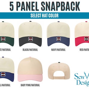 Put It on My Husbands Tab Hat | 5 Panel Two Tone Hat | Snapback Trendy ...