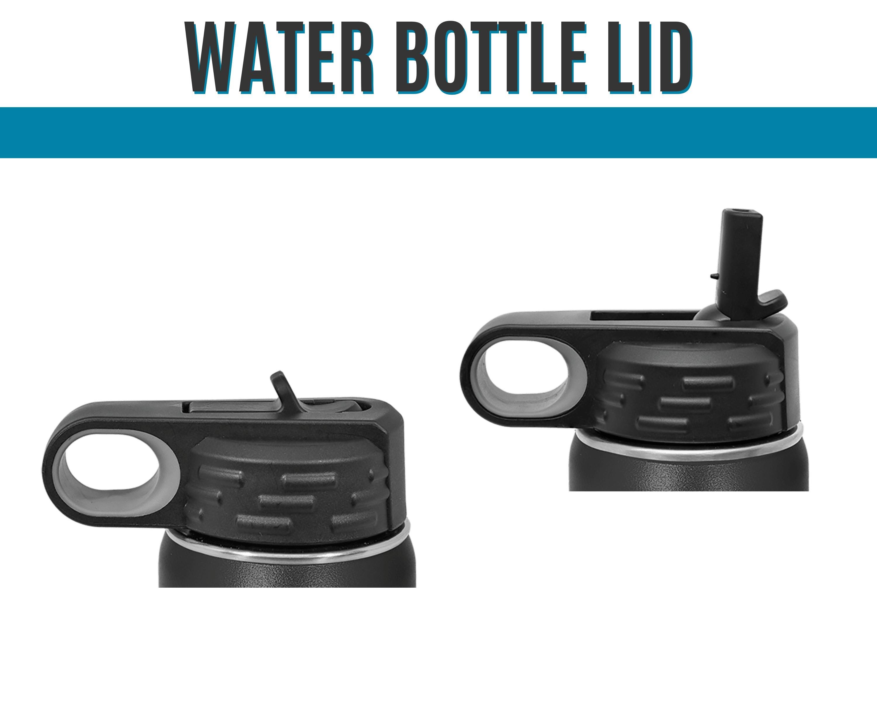Custom Logo Laser Engraved Water Bottle | Add Your Custom Logo | Powder ...