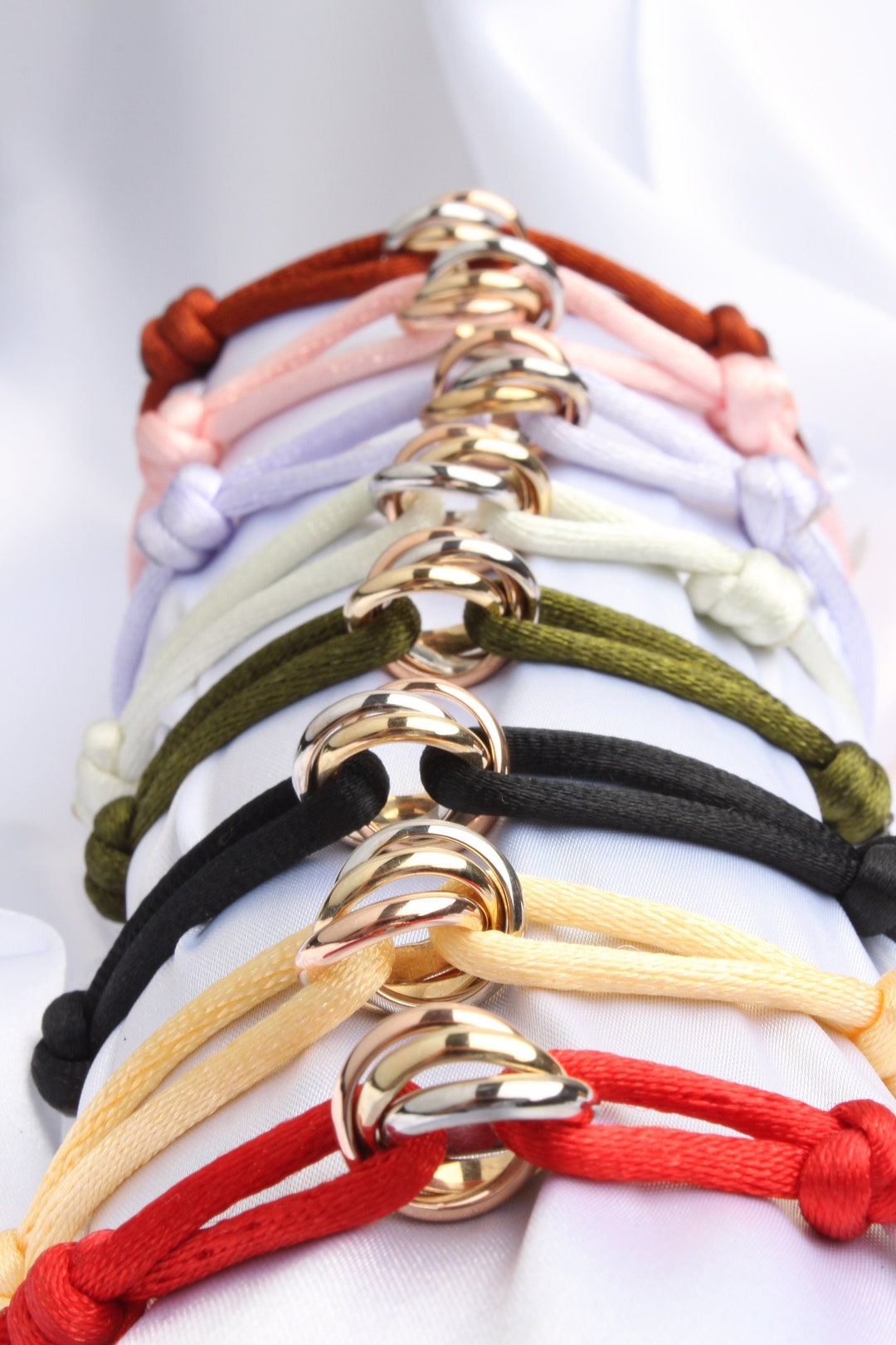 Cartier Silk Cord Bracelet Colors Cartier Trinity Bracelet Silk