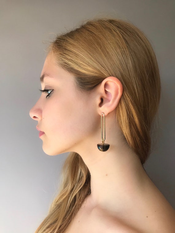 Contemporary 2024 drop earrings