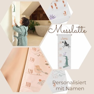 Hoogtemeter kinderen gepersonaliseerd -