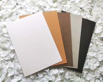 SnapPap DIN A4, washable paper, white, brown, grey, leather-look paper, vegan & washable - various colours, Snap Pap