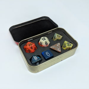 INSERT ONLY - Laser Cut Altoid Tin Gaming Dice Holder