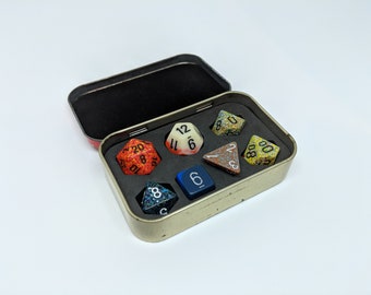 INSERT ONLY - Laser Cut Altoid Tin Gaming Dice Holder
