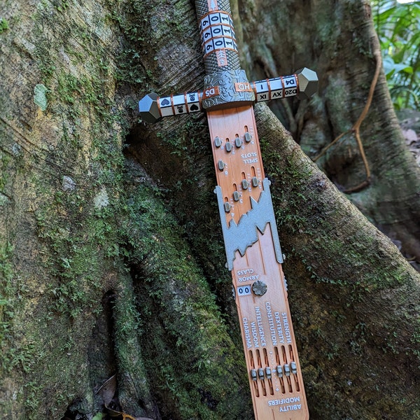 DnD Schwert & Mini Stand (nur)
