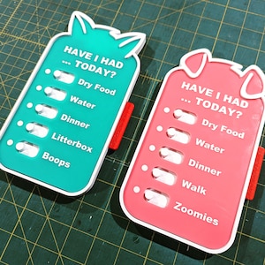 Recordatorio diario del rastreador de alimentación de mascotas para perros/gatos Thingy