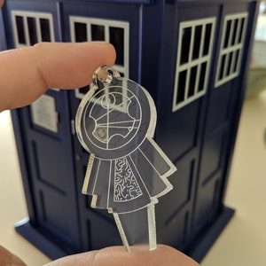 Personalised TARDIS Key