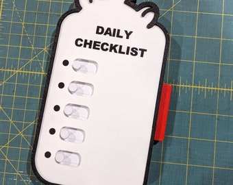 Daily Tracker Reminder Thingy for Humees - Whiteboard Edition