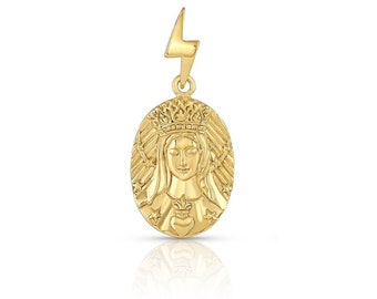 Mother Mary &quot;She of a Thousand Roses&quot; Medallion