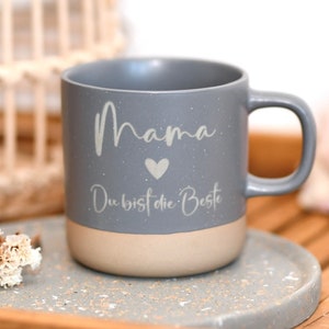 Mug mom, mug mother's day gift, ceramic mug personalized, coffee mug porcelain stoneware, gift mug, mug with engraving