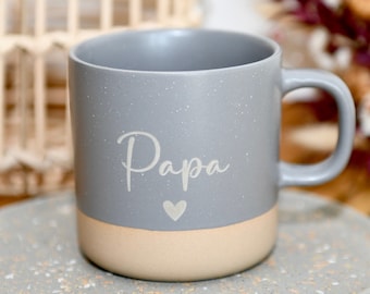 Tasse Papa, Tasse Vatertag, Vatertagsgeschenk, Danke Papa , Keramikbecher personalisiert, Kaffeetasse Feinsteinzeug, Geschenk Tasse