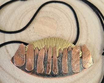 Summer Solstice Stone Circle Pendant.