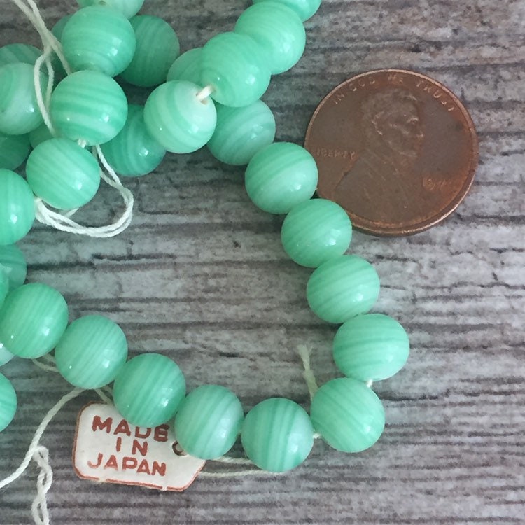 Candy Swirl Necklace - Green