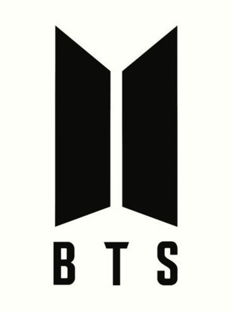BTS Logo decal | Etsy