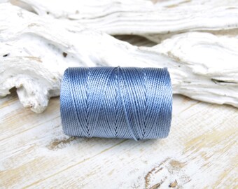 2 m nylon cord - cord light blue 1 mm