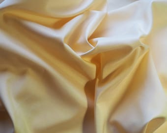 Silk toefil fil 140 cm yellow raw silk silk fabric wash silk shirts silk