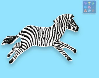 Zebra (embroidery applique)