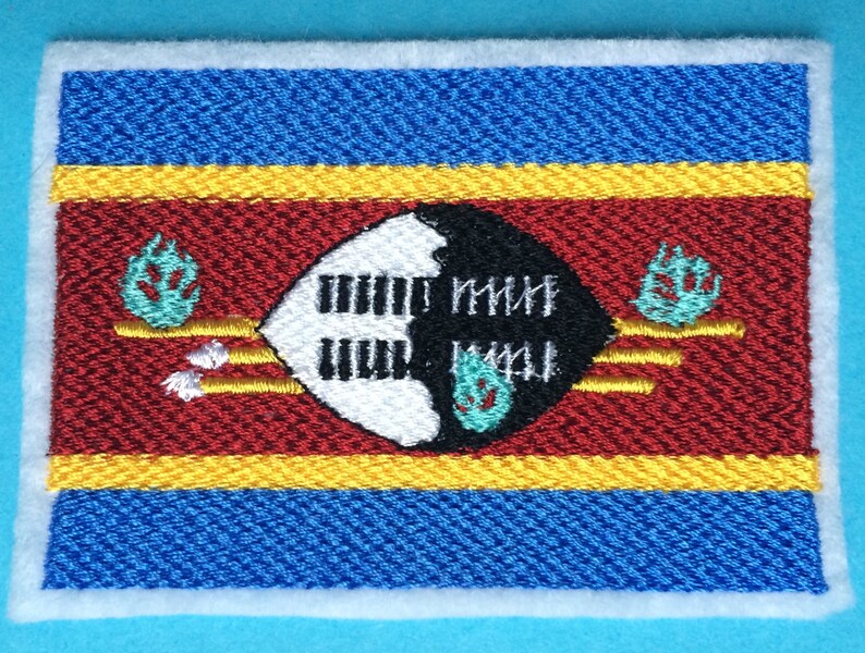 Flags embroidered patches/applications image 3