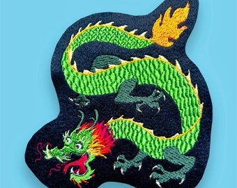 Chinese dragon (embroidery applique)